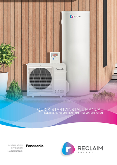 Reclaim Heat Pump Install Manual